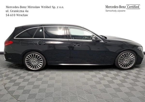Mercedes-Benz Klasa C cena 259900 przebieg: 7000, rok produkcji 2023 z Wrocław małe 277